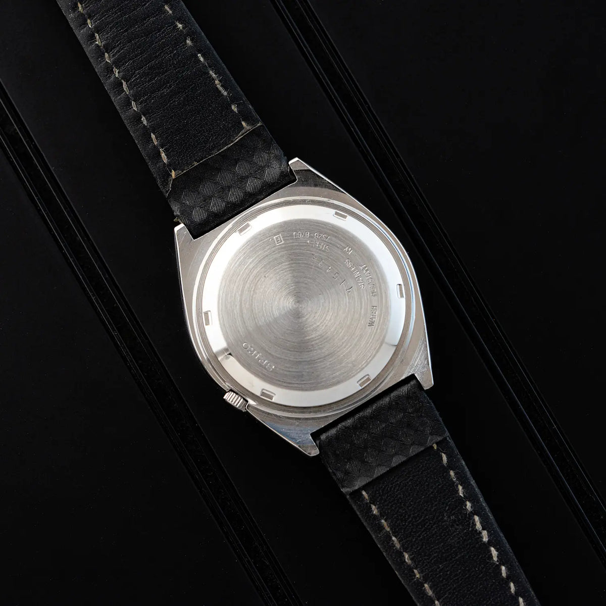 Reverse view of Seiko 5 7S26-8760 documented as 1997