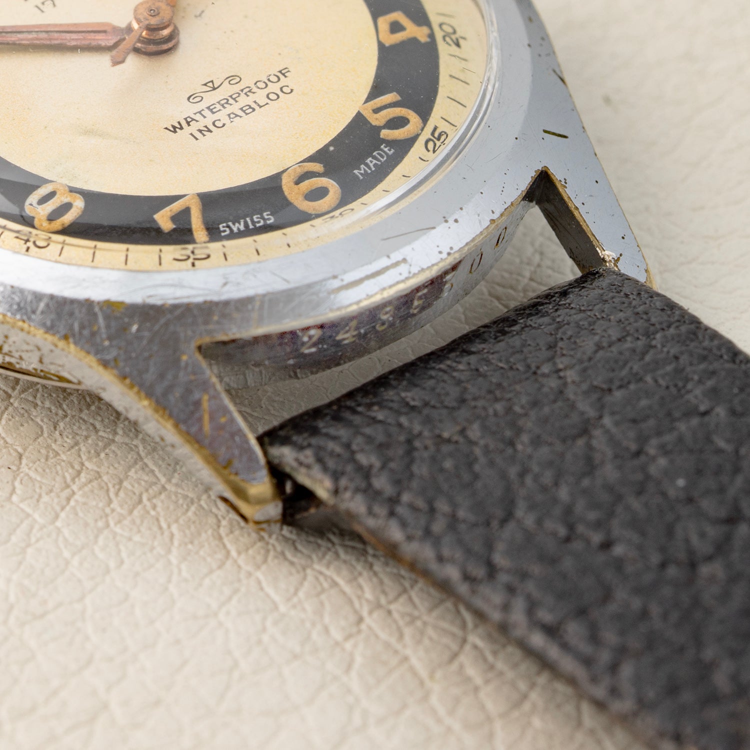 Technos, Cal. 1100, Men’s Manual Wind Vintage Watch, 1957