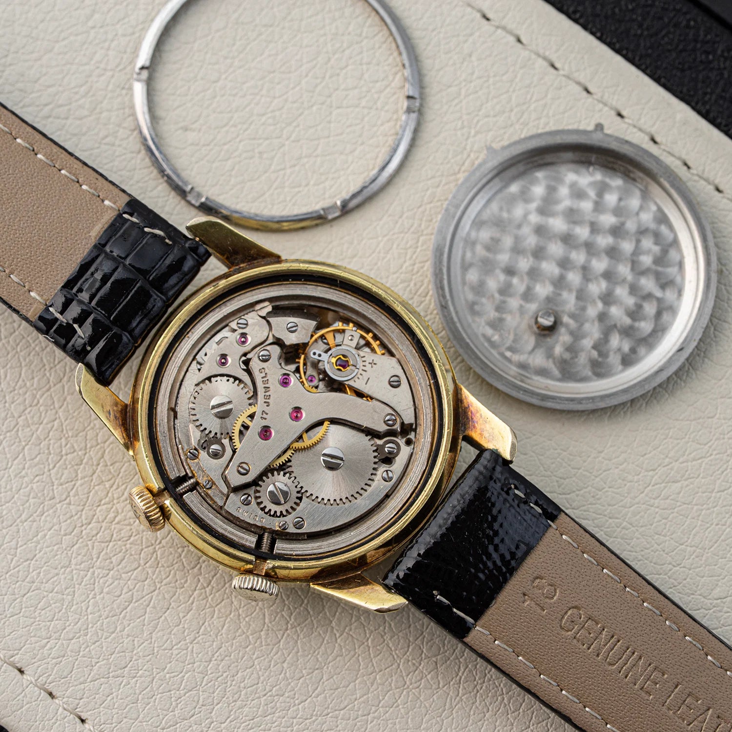 Angelus Datalarm, Ref. 10/11B, Cal. AS 1568N, Men’s Watch, 1958