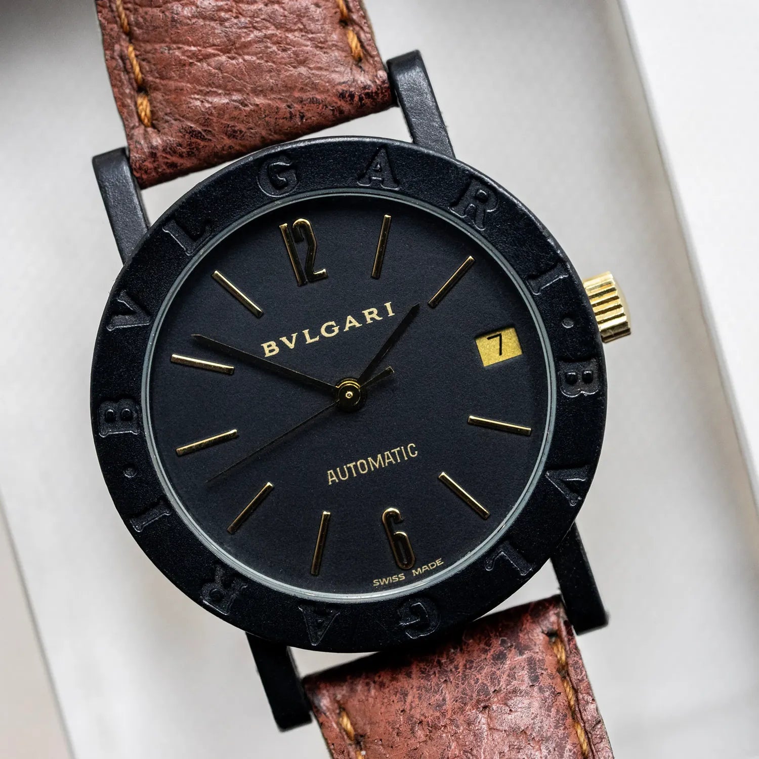 Bvlgari Carbon Gold – front view