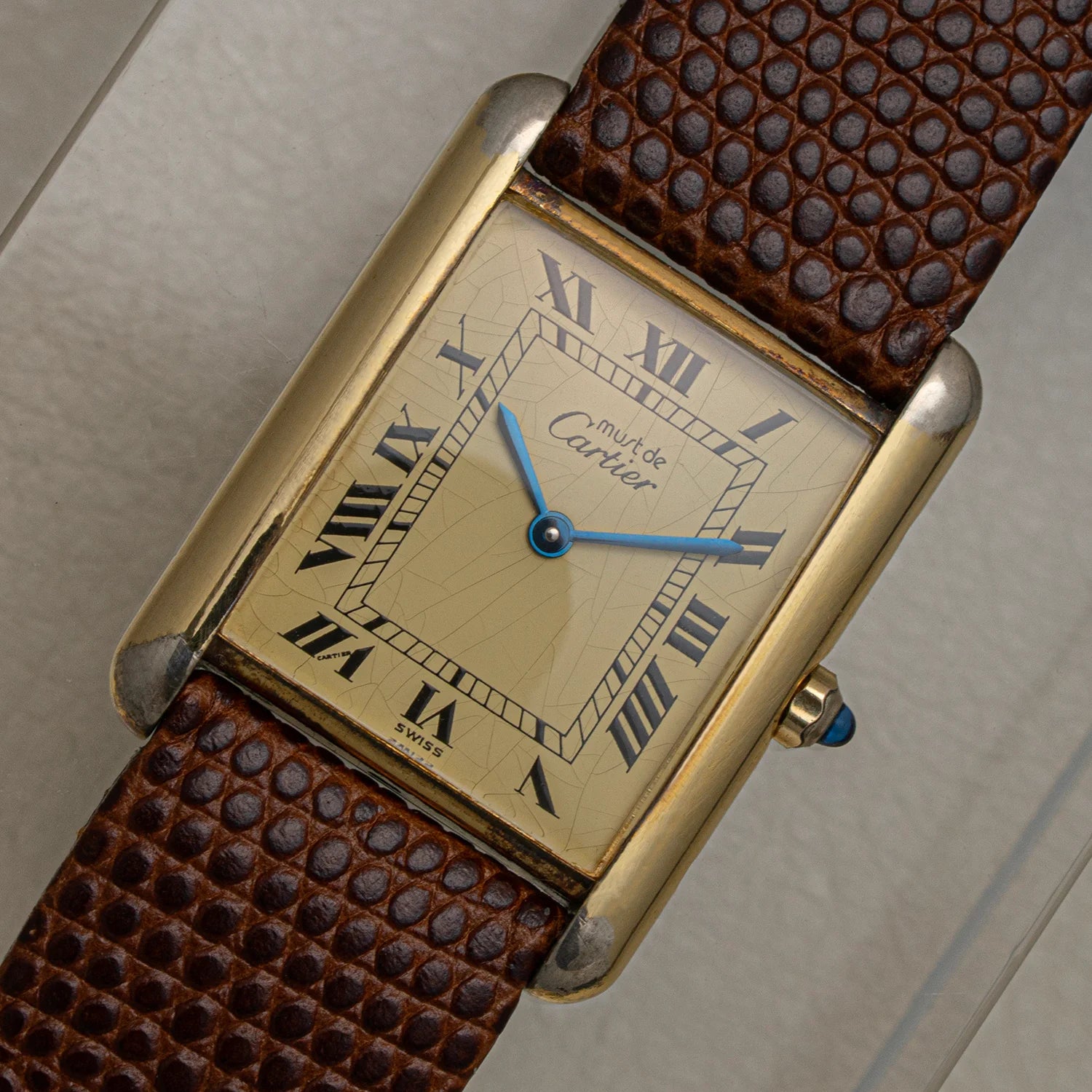 Cartier Must Tank LM Hands