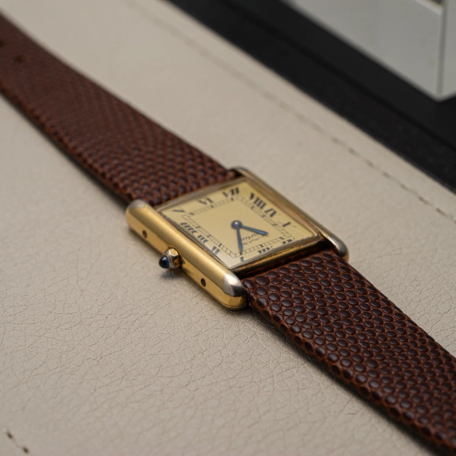 Cartier Must Tank LM Crown