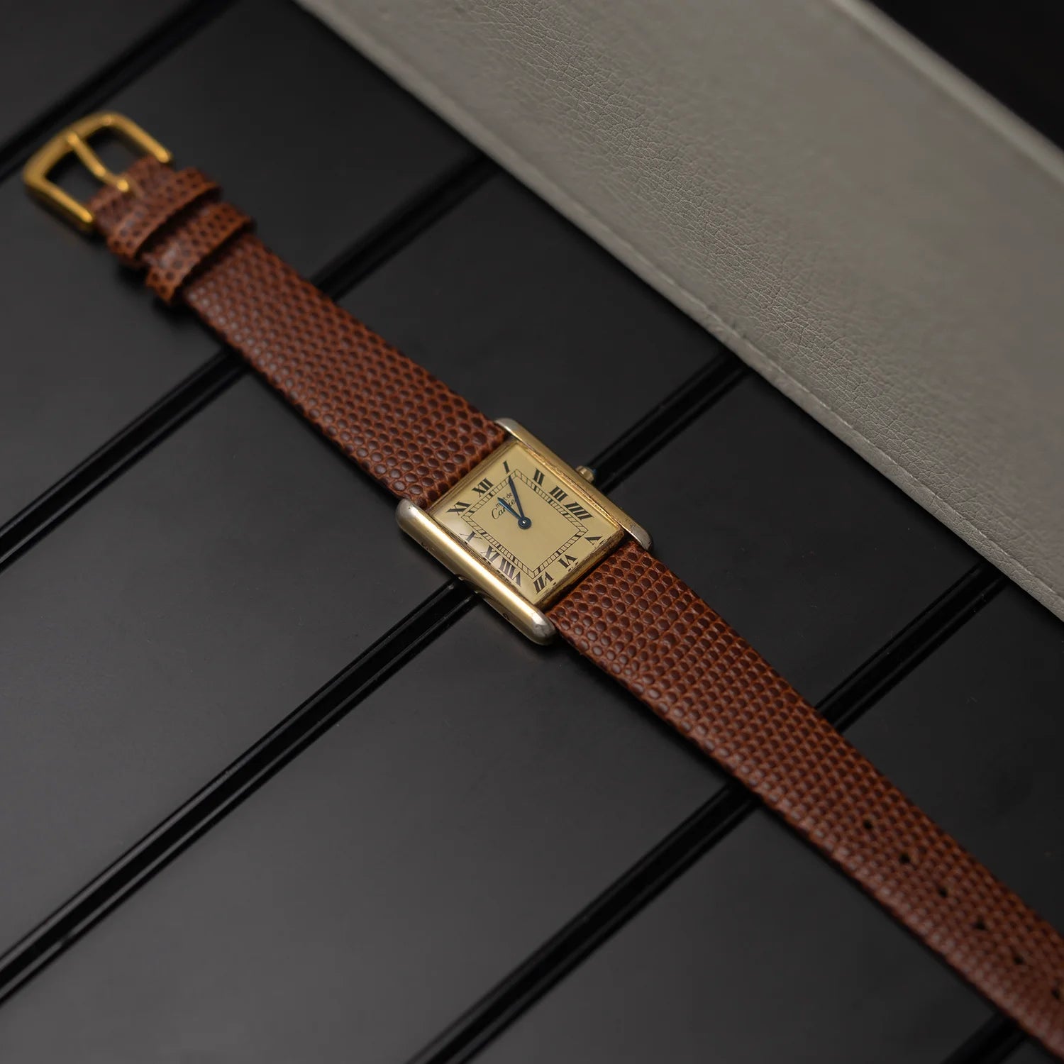 Cartier Must Tank LM Top view