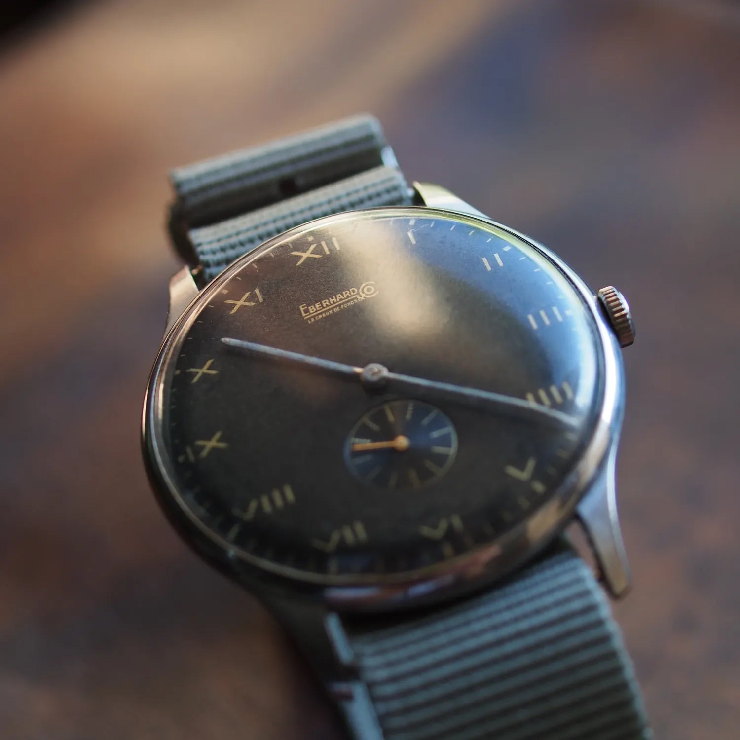 Eberhard Oversize – side view alternative angle
