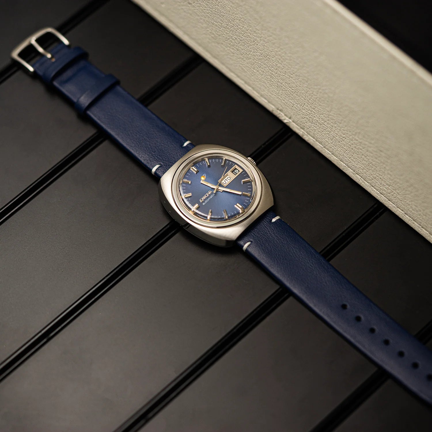 Enicar, Ref. 167-07-02, Cal. AR 167, Men’s Watch Top View