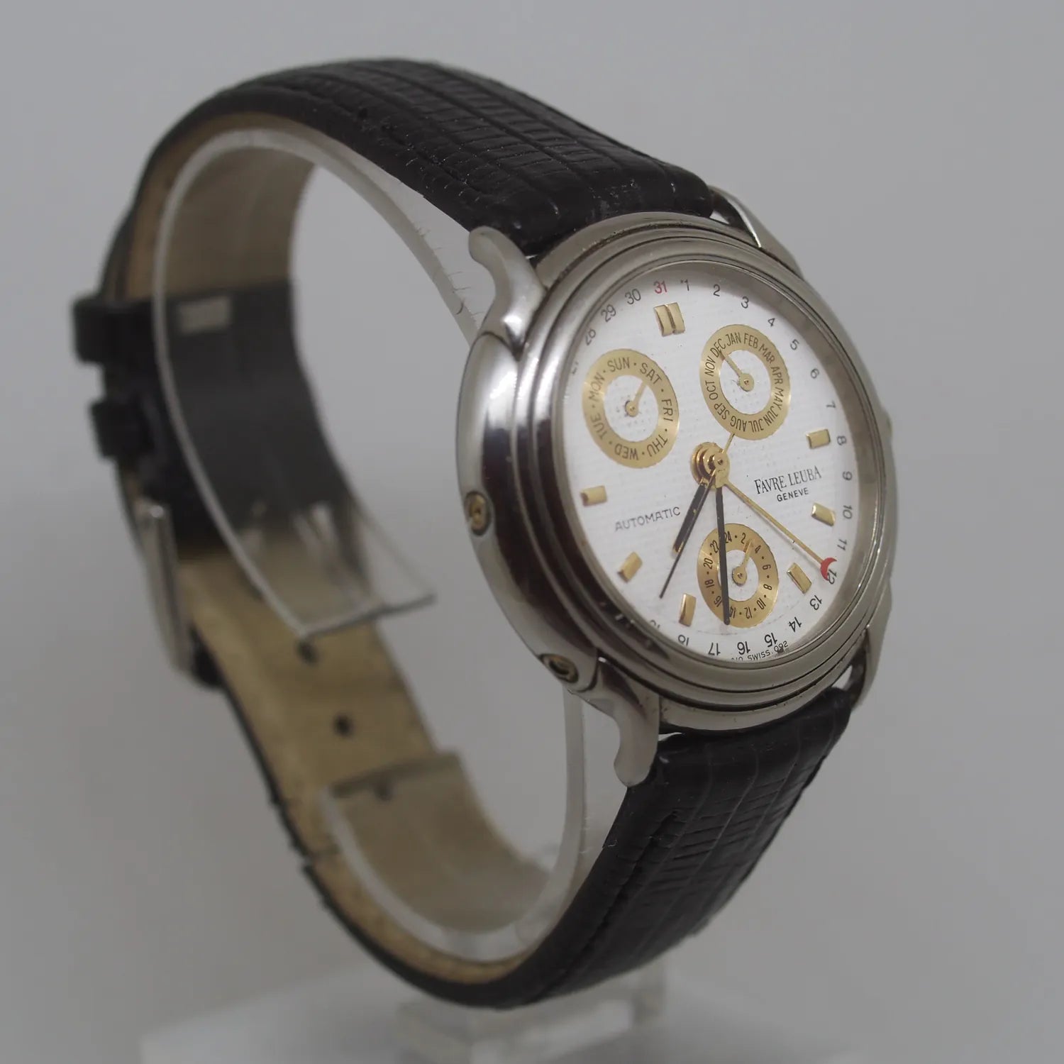 Favre Leuba Calendar Automatic Cal. FL 442 – side view alternative angle