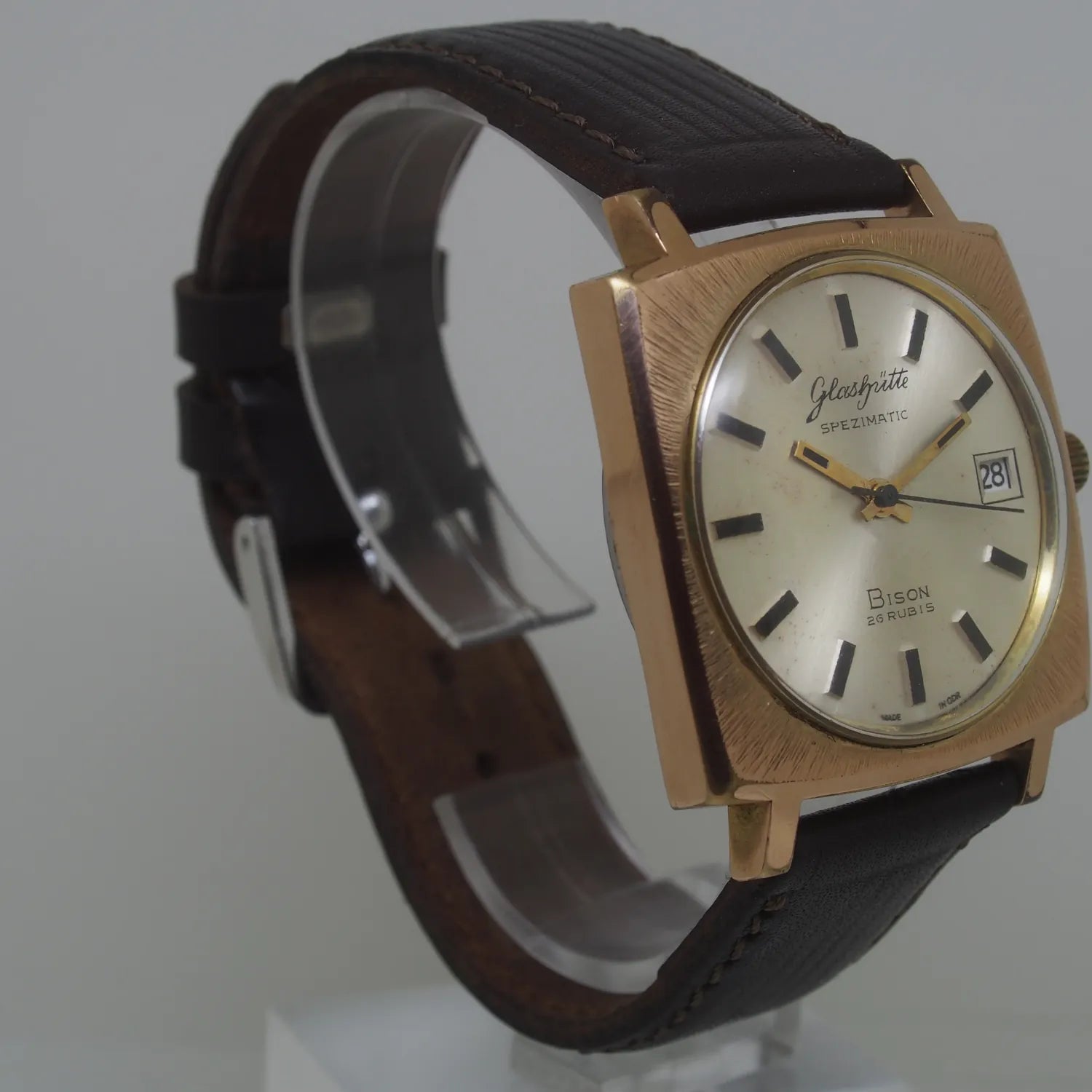 Glashutte Spezimatic Bison Automatic – side view