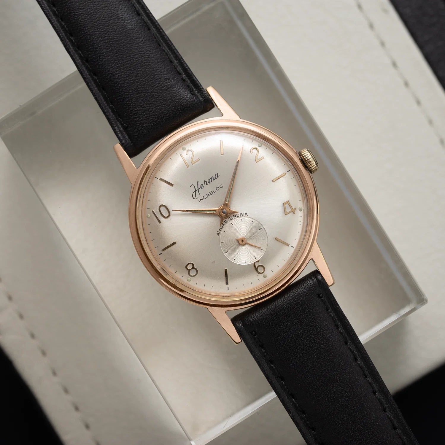 Herma, Cal. FE 233-60, Men’s Manual Wind Vintage Watch, 1962
