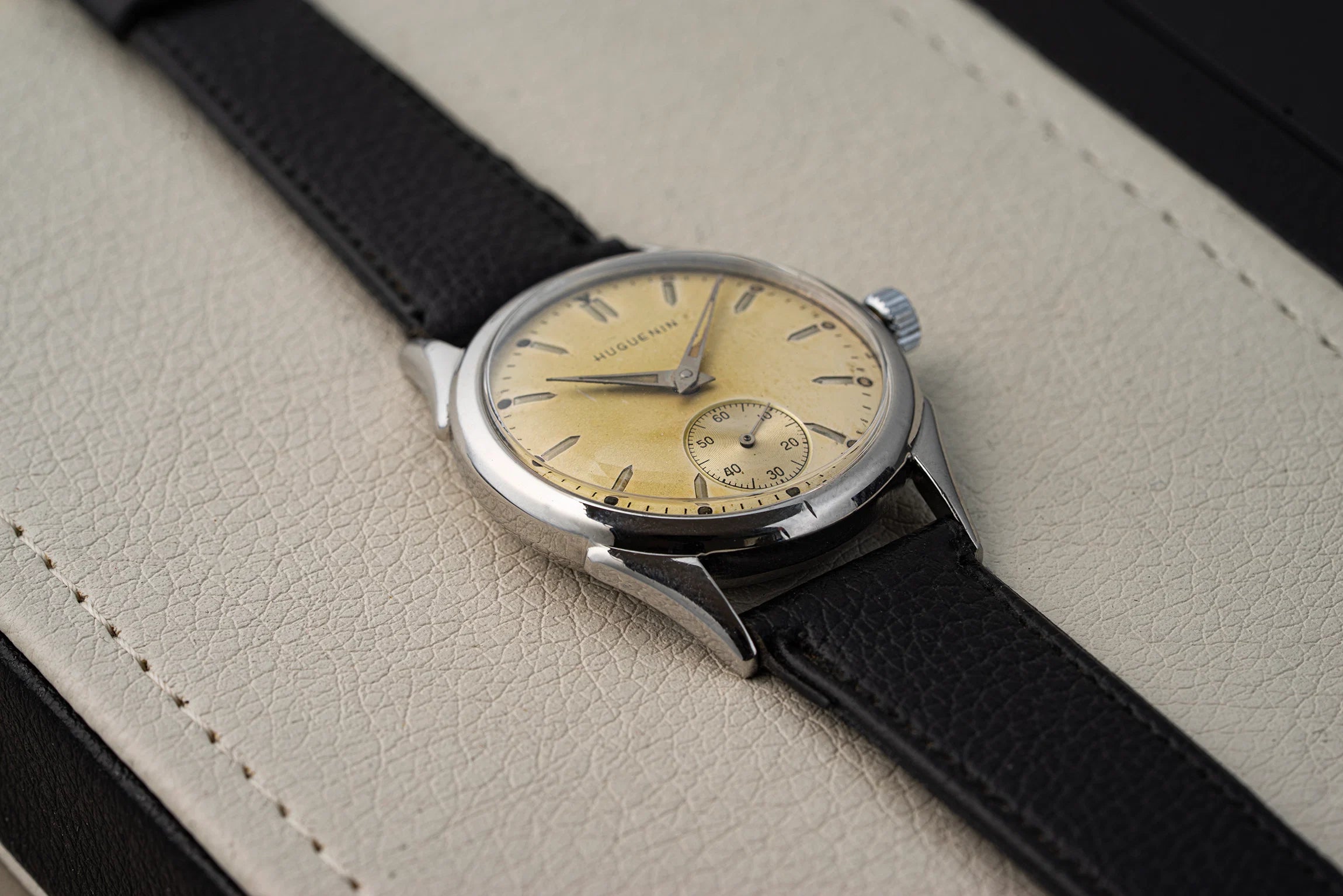 Huguenin, Cal. AS 1203, Men’s Manual Wind Vintage Watch, 1956 case