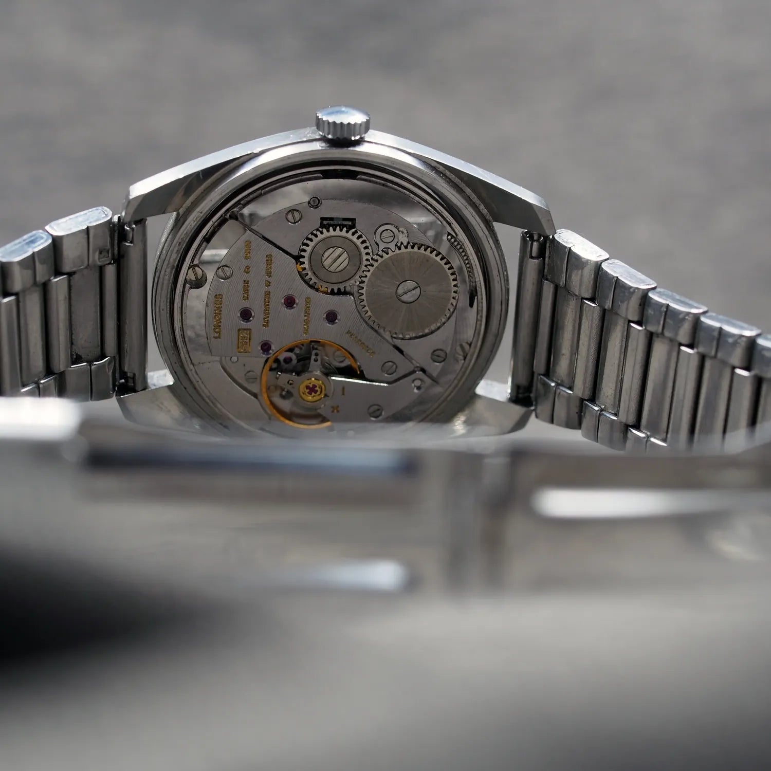 Longines Ref. 1557 1 866, Cal. 6952 – crown detail