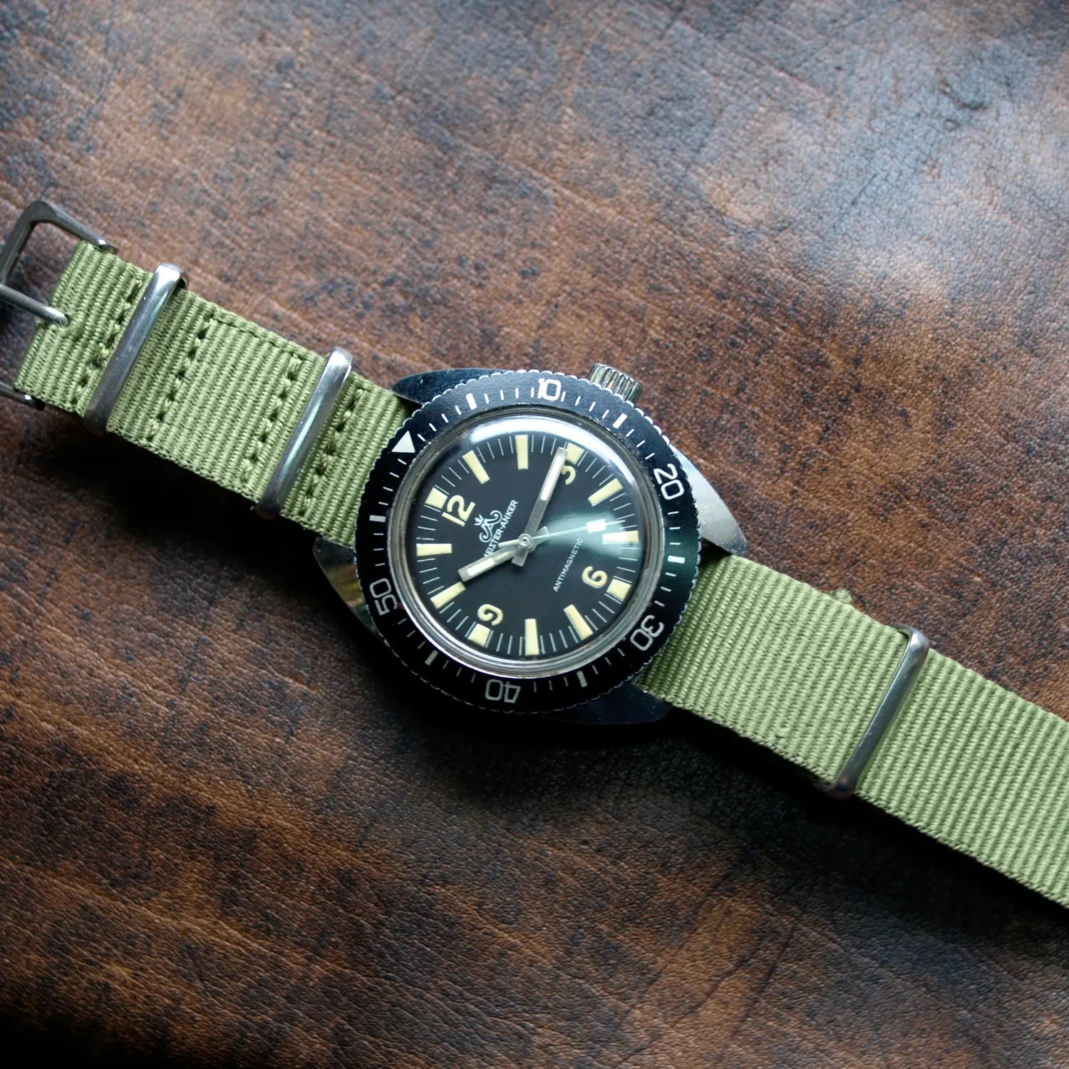 Meister Anker Diver – movement close-up
