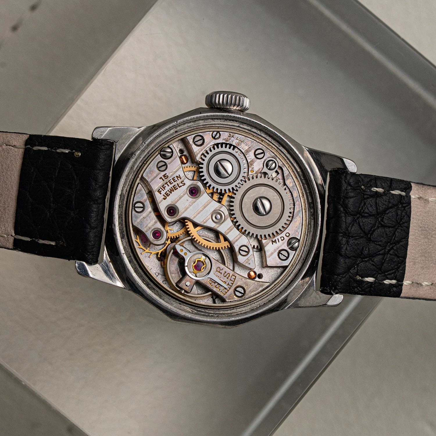 Mido Multifort Limited, Men’s Vintage Military Watch, 1940 movement