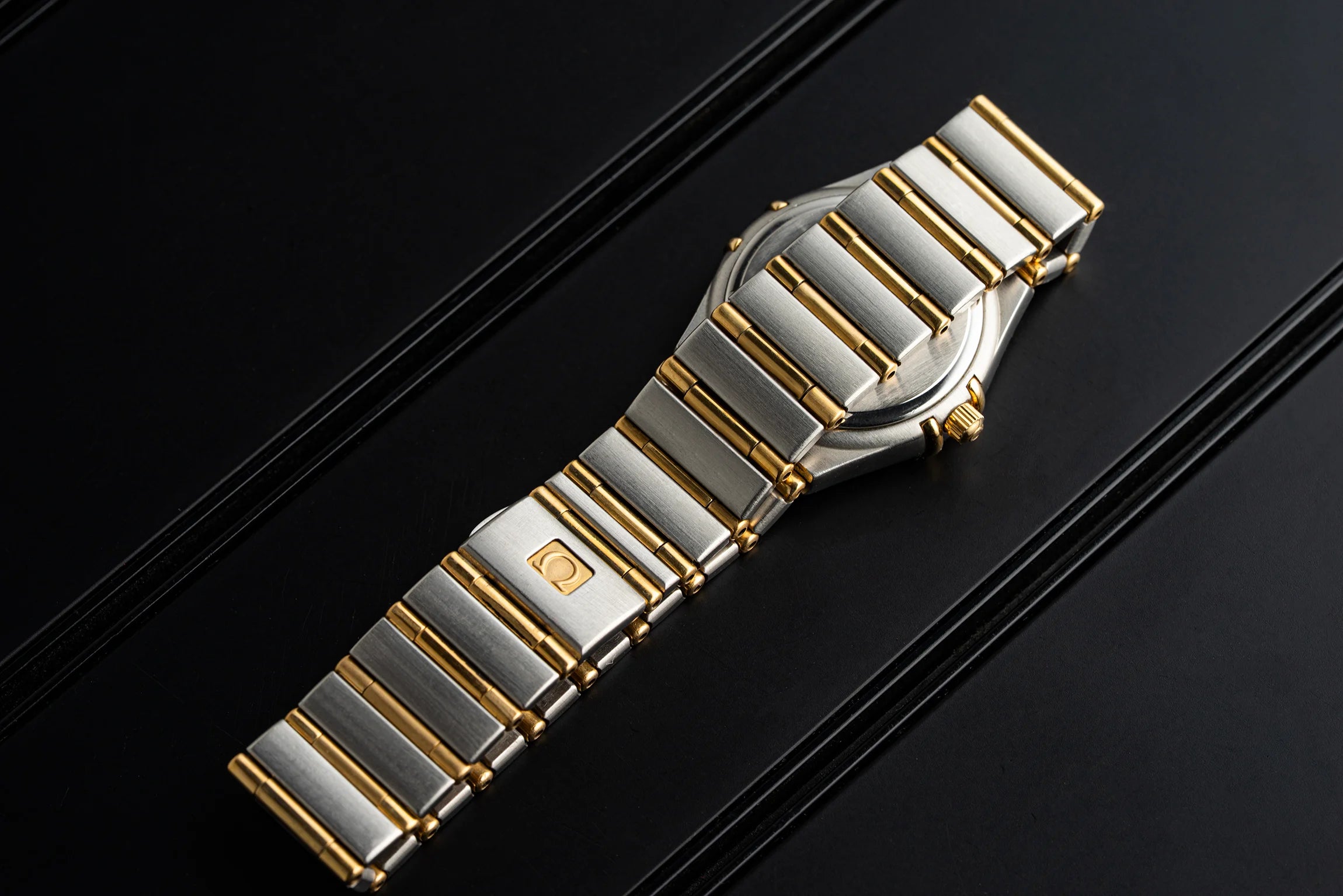 Omega Constellation 18ct Solid Gold And SS Ref. 795.1202 Bracelet