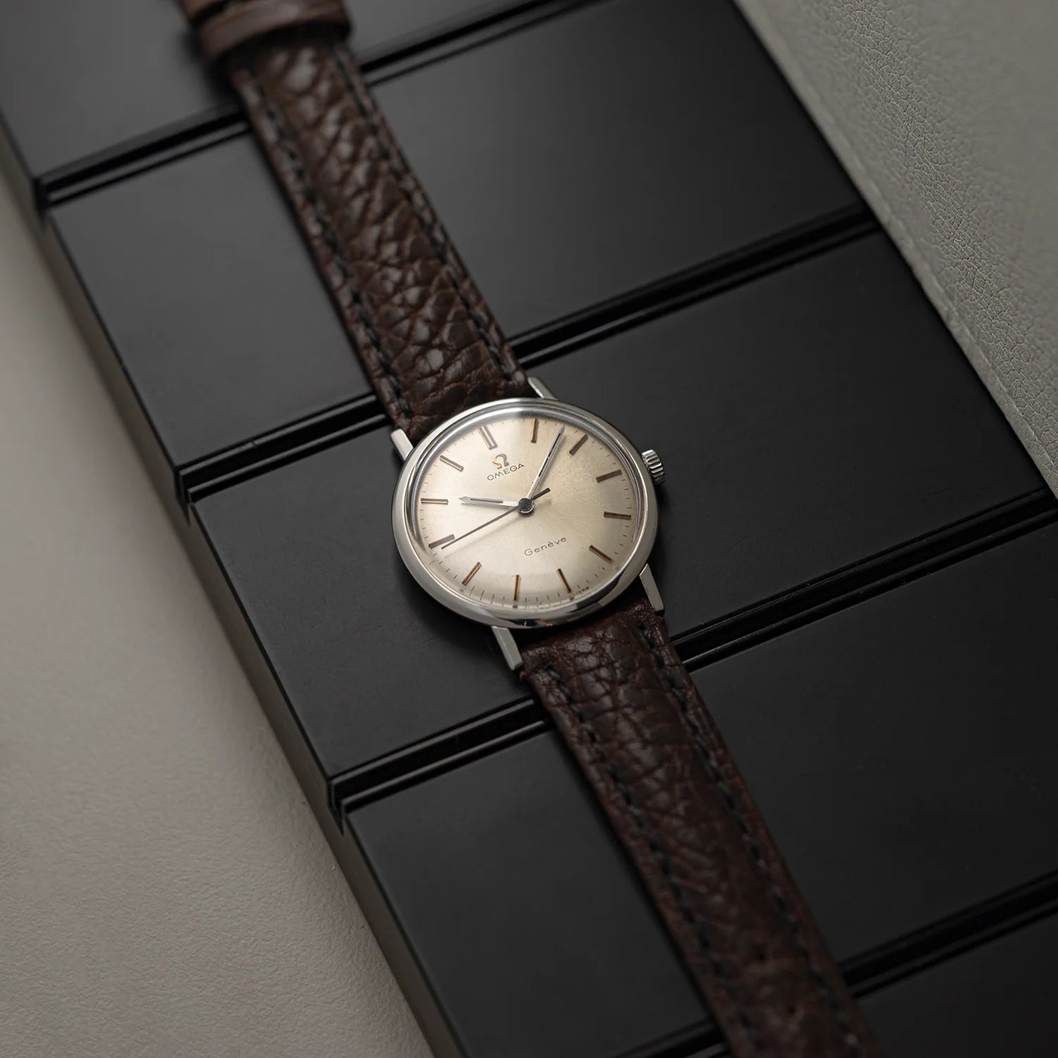 Omega Geneve, Ref. 131.019, Cal. 601, 1969 Front View