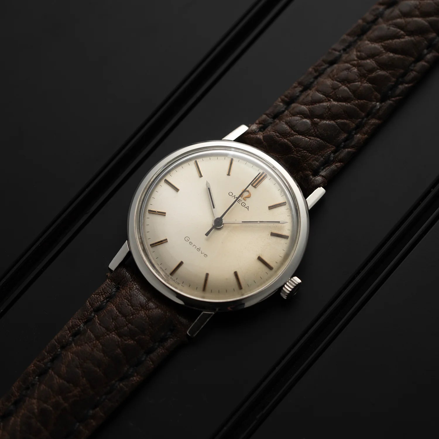 Omega Geneve, Ref. 131.019, Cal. 601, 1969 Top View