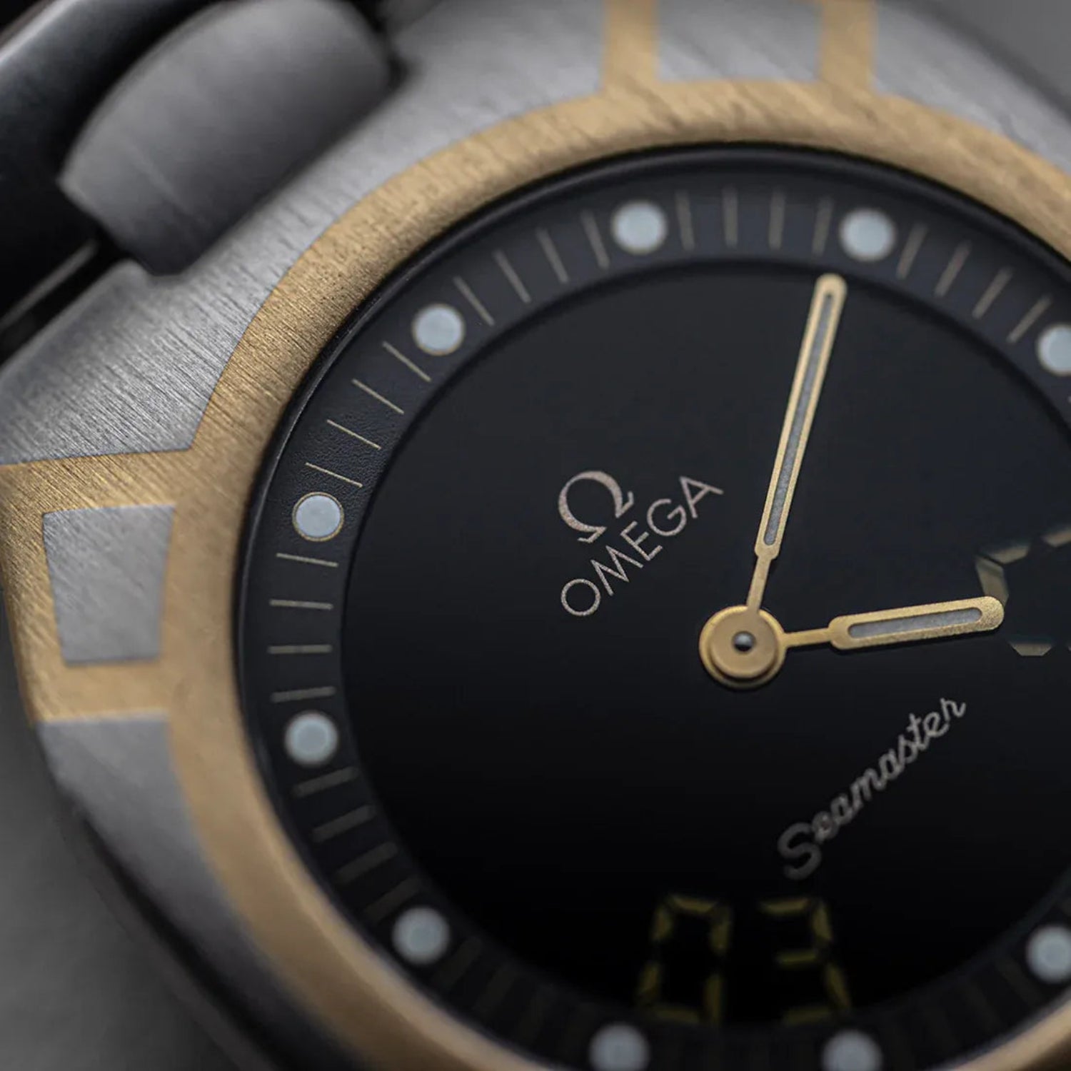 Omega Seamaster Polaris, Ref. 386.0822, Cal. 1665 – dial close-up