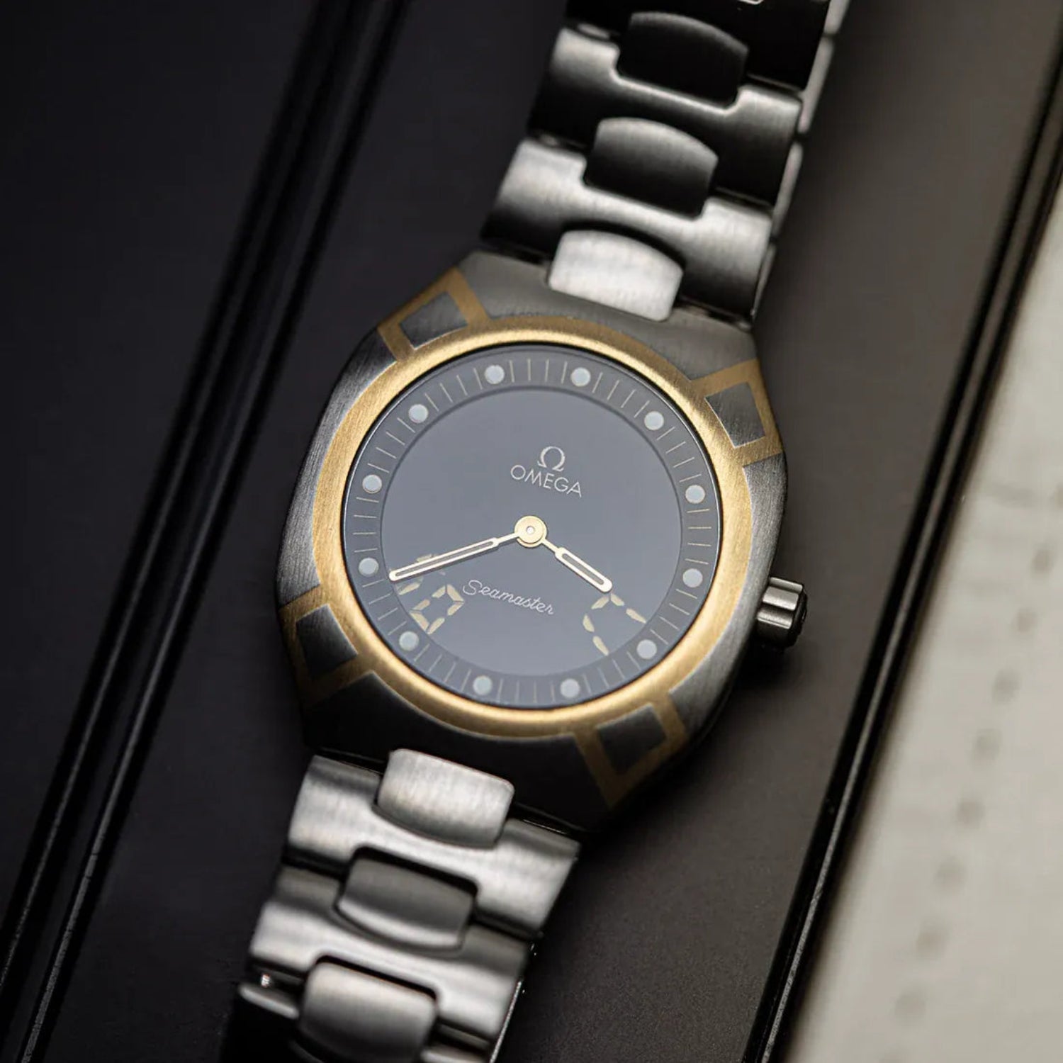 Omega Seamaster Polaris, Ref. 386.0822, Cal. 1665 – front view