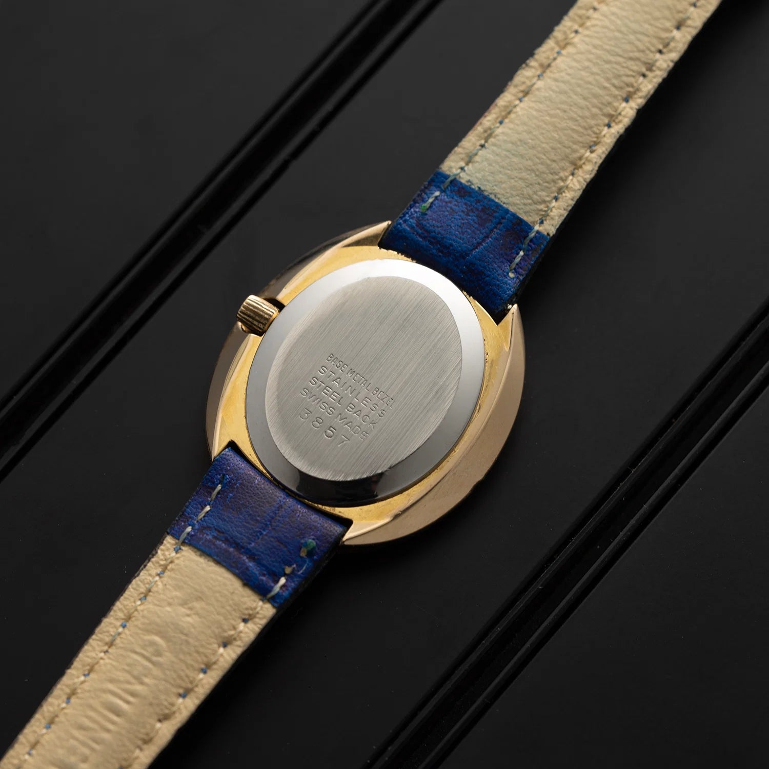 Roventa Incabloc, Ref. 3887, Women’s Manual Wind, 1976 Caseback