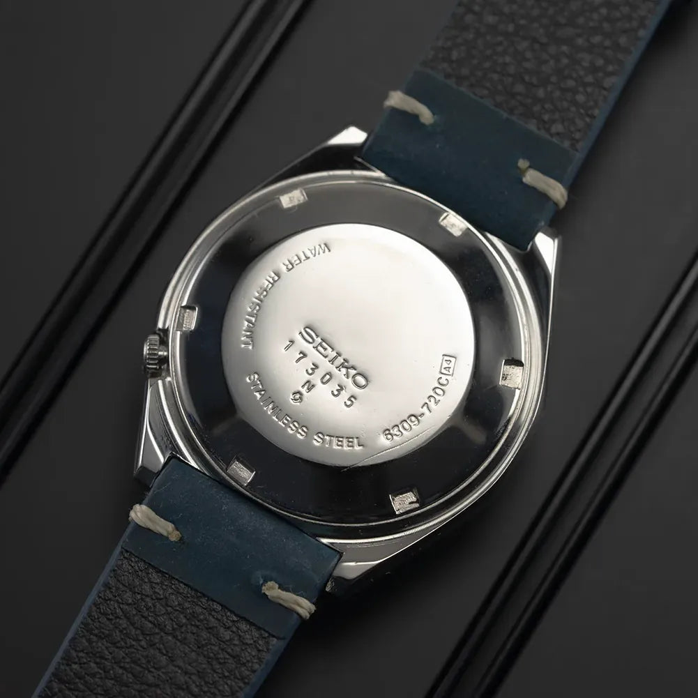 Seiko 5 6309-720C Men’s Automatic Dress Vintage Watch, 1981 – side view alternative angle