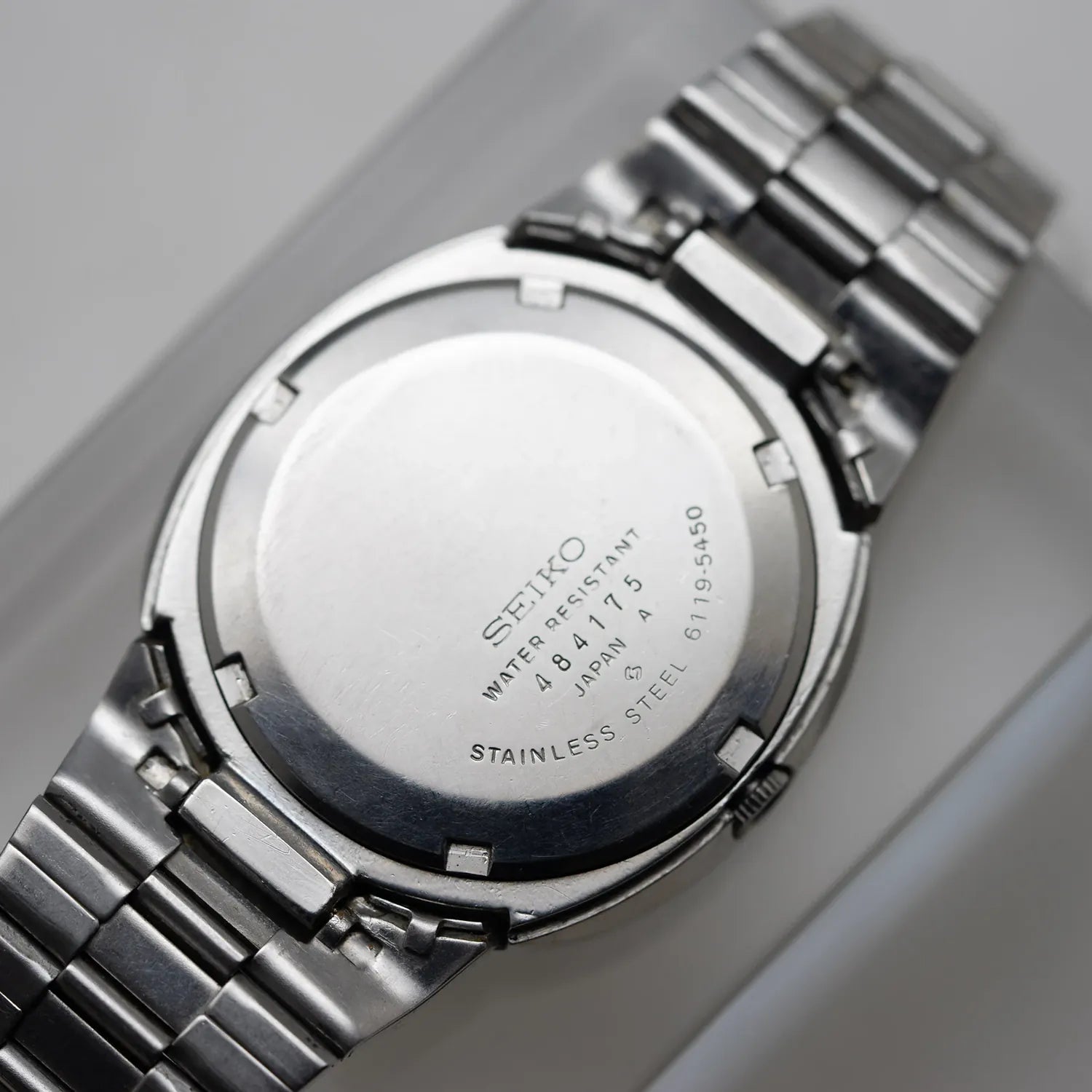 Seiko 5, Ref. 6119-5450, Cal. 6119, Men’s Automatic Watch – side view