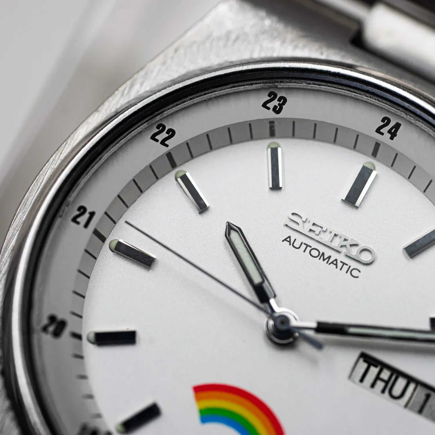 Seiko Rainbow, Ref. 7009-316A, Cal. 7009, Men’s Automatic Watch – dial close-up