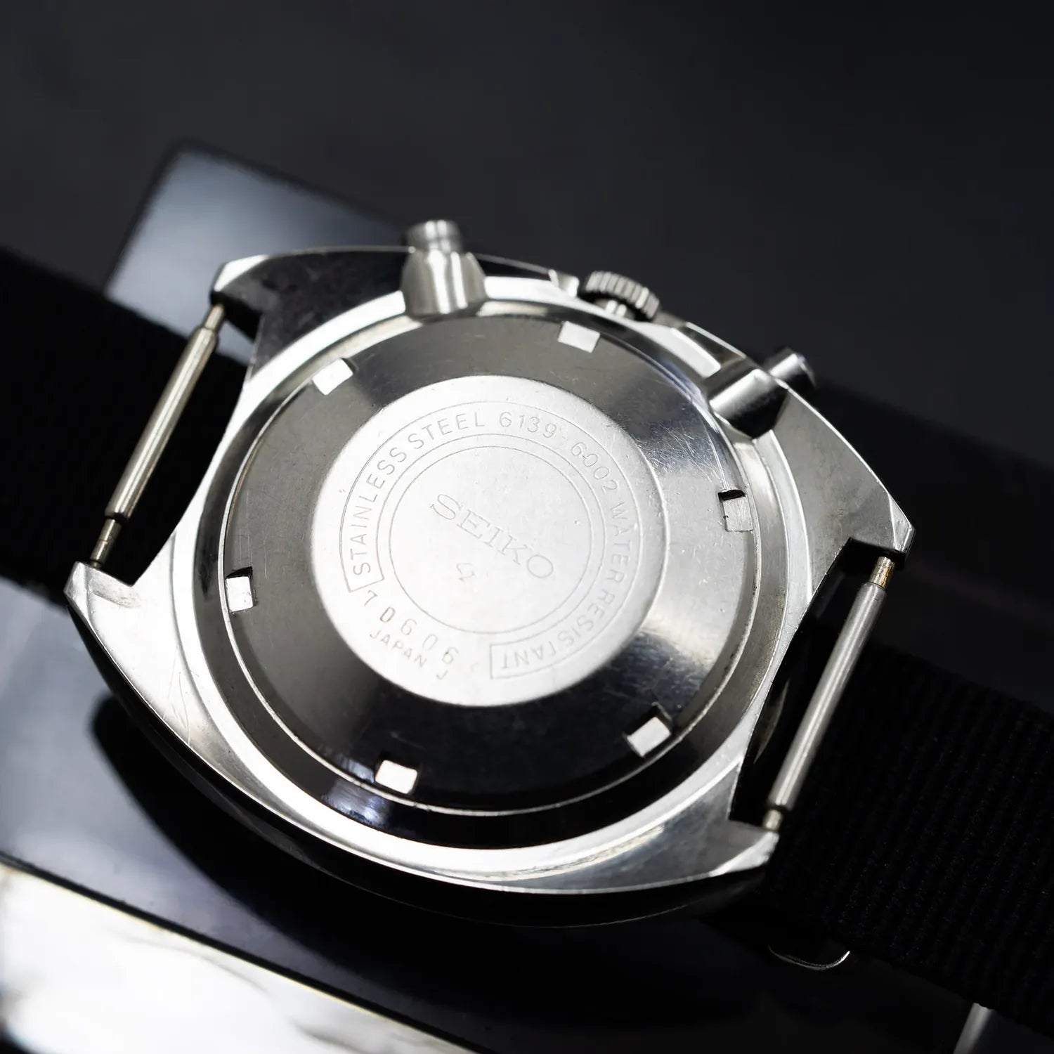 Seiko Pogue, Ref. 6139-6002, Cal. 6139, Men’s Chronograph Vintage Watch, 1977 – strap detail