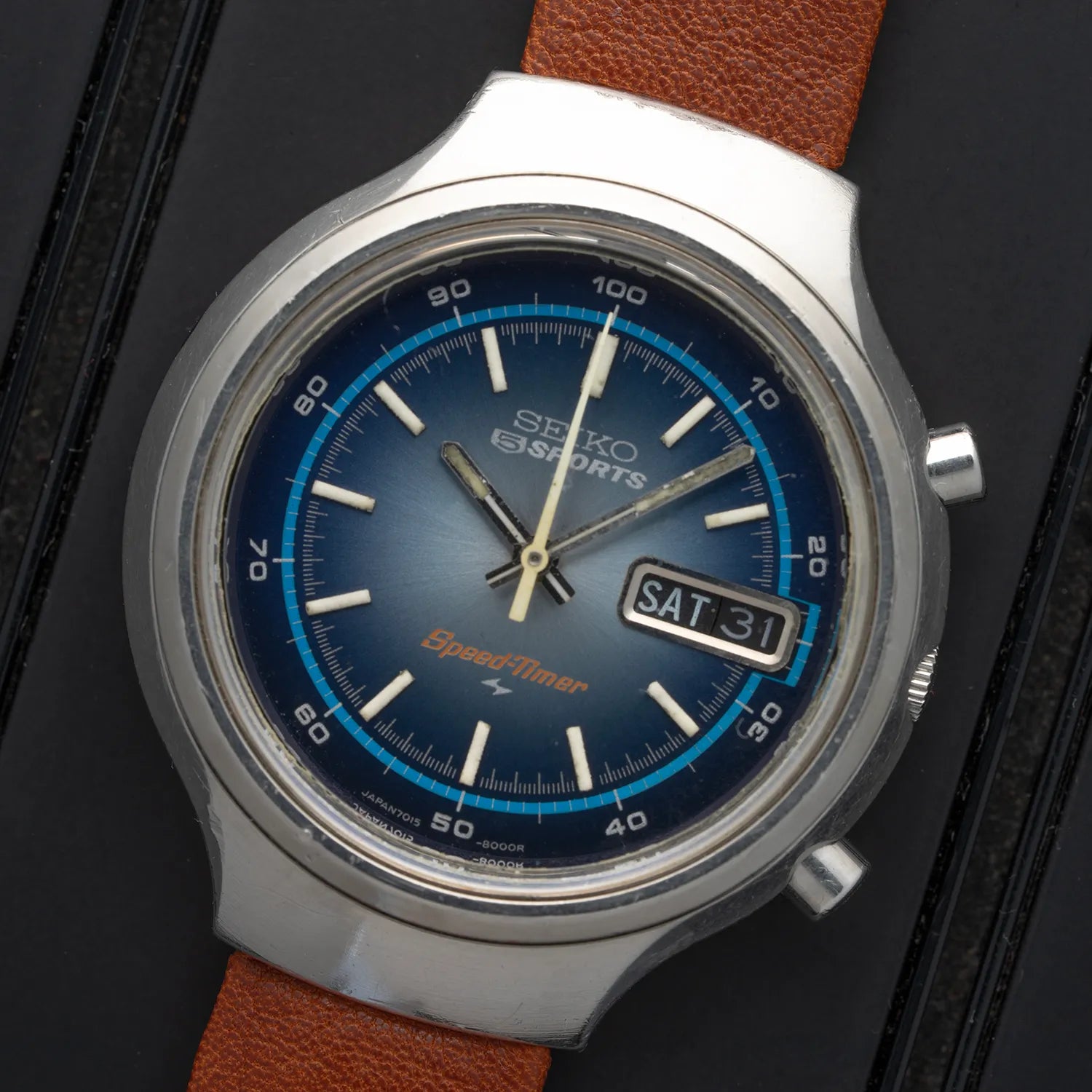 Seiko 5 Speed-Timer, 7015-8000 Chronograph Vintage Watch