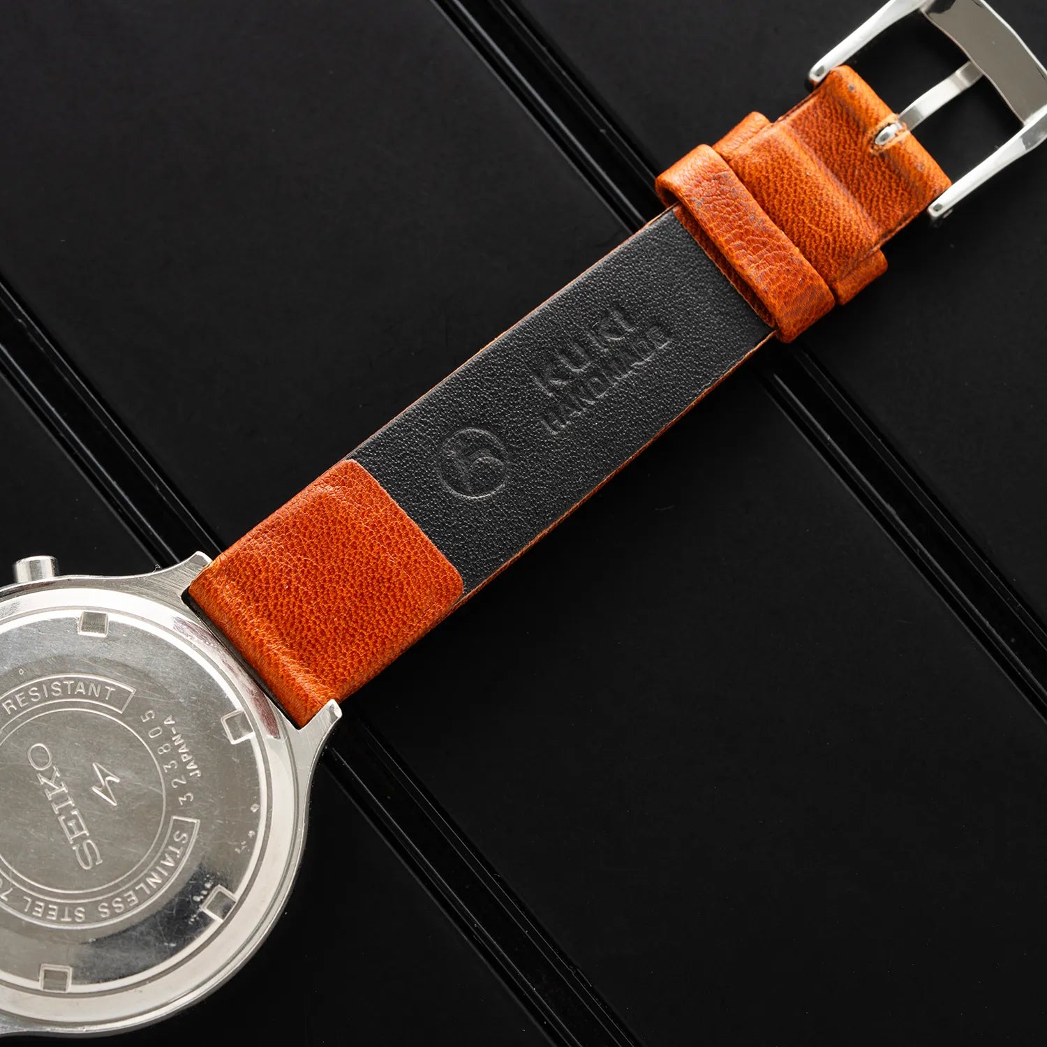 Seiko 5 Speed-Timer, 7015-8000 Chronograph Vintage Watch Strap