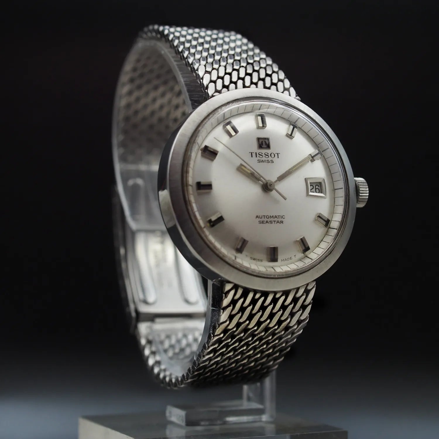 Tissot Automatic Seastar Mesh Ref. 4463 6-5x – side view