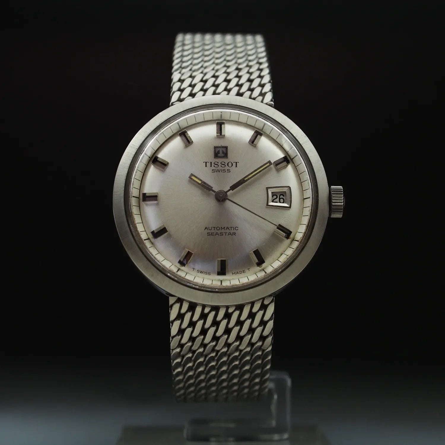 Tissot Automatic Seastar Mesh Ref. 4463 6-5x – front view