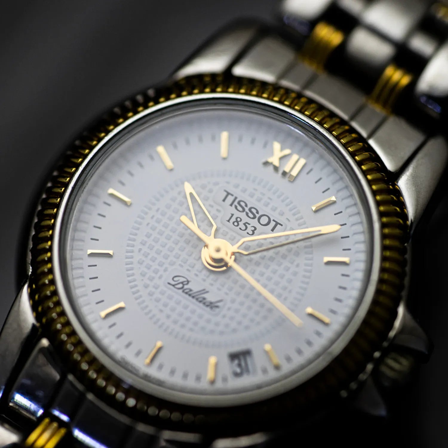 Tissot Ballade Ref. C217/317 – dial close-up