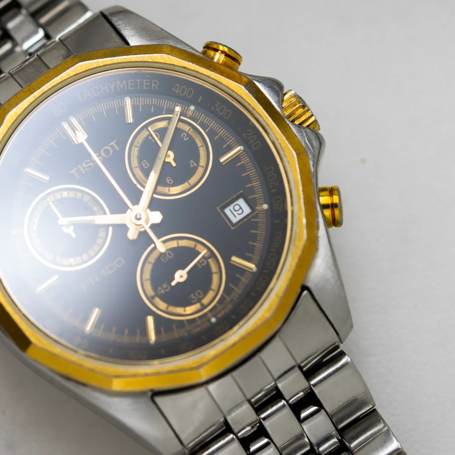 TISSOTティソ P372/472 PR100 クロノグラフ 腕時計 Tissot PR100 Chronograph, Ref. P372/472, Men's Chronograph