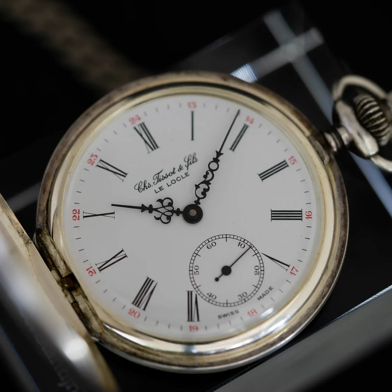 Tissot Le Locle Pocket Watch – front view