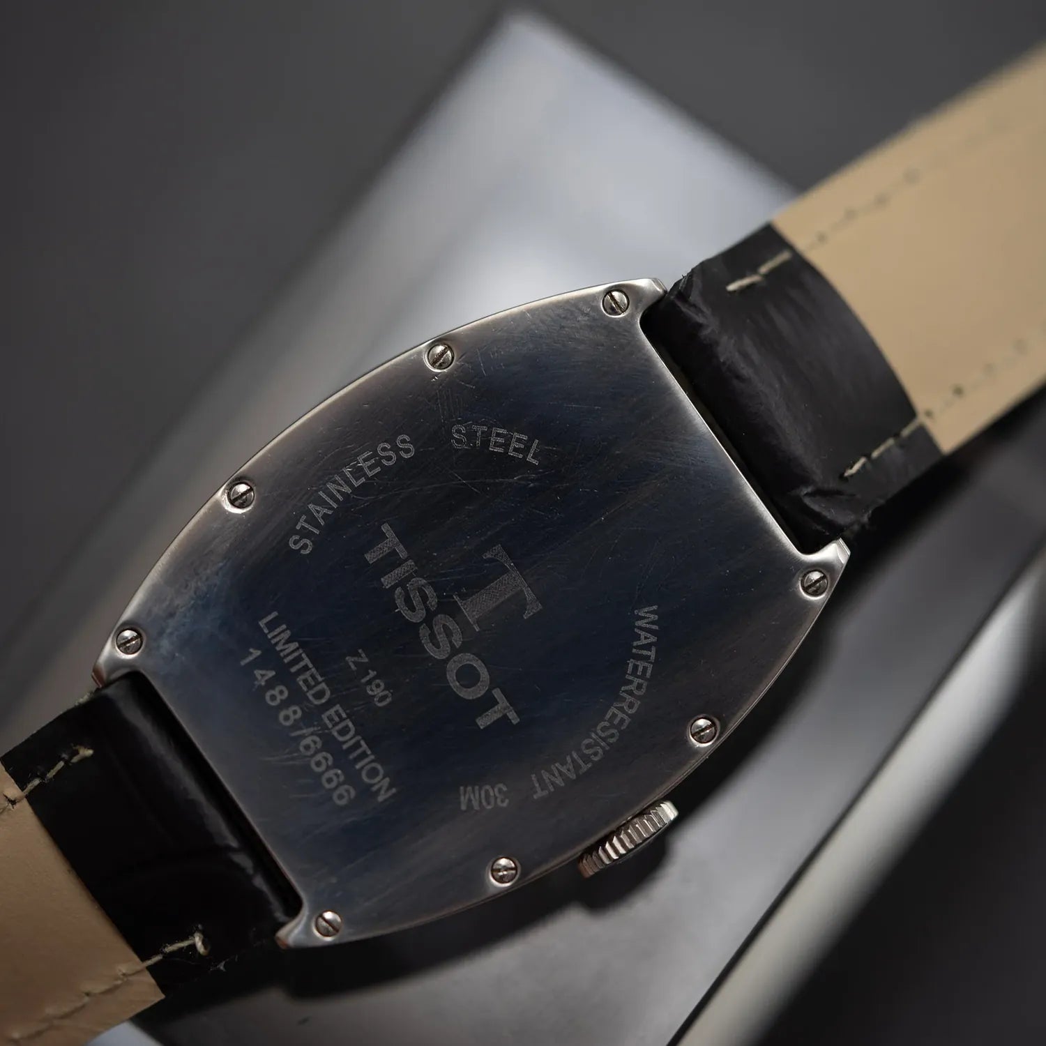 Tissot Porto 1925 Z190 – side view alternative angle