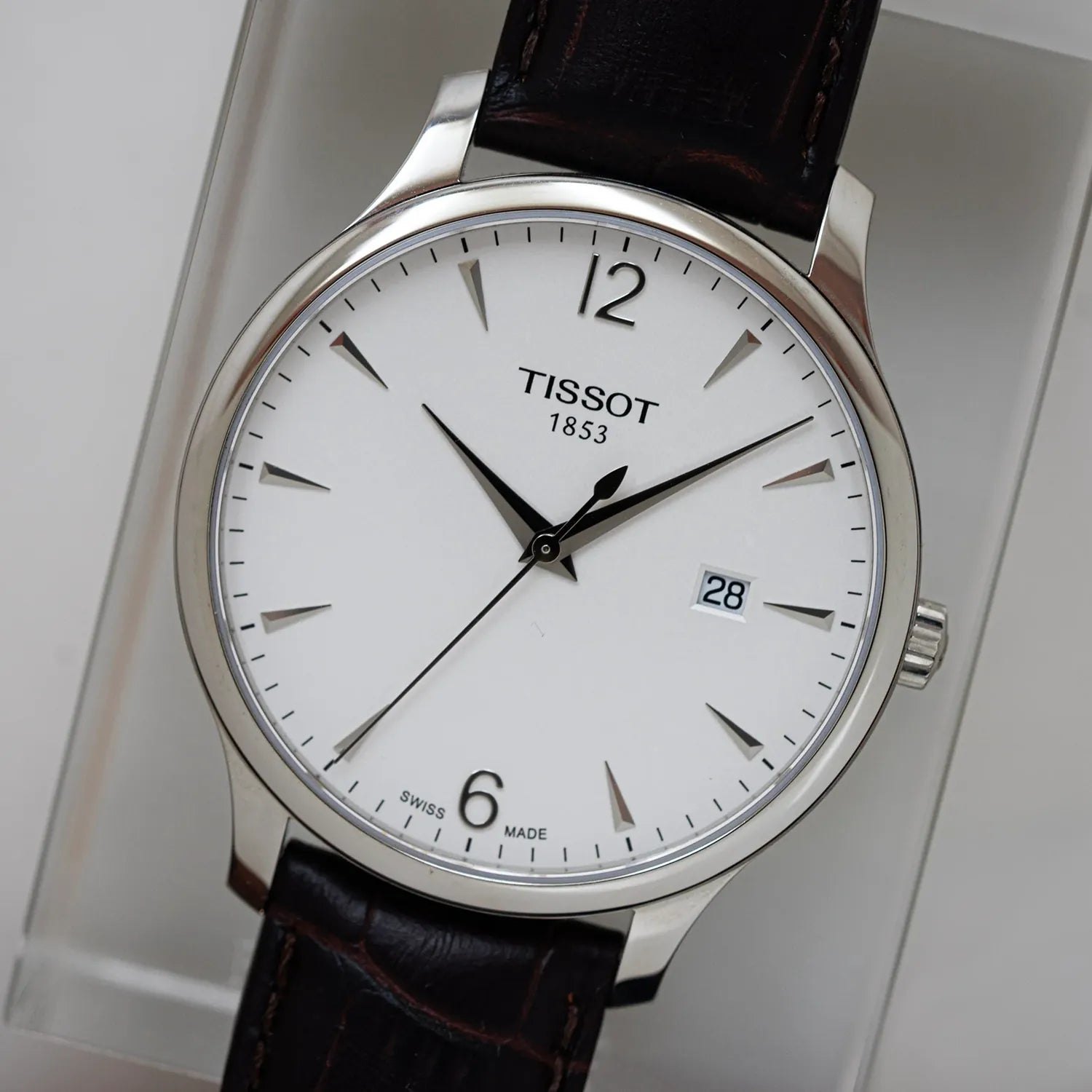 Tissot Ref. T063610A, Men's Dress Watch – front view