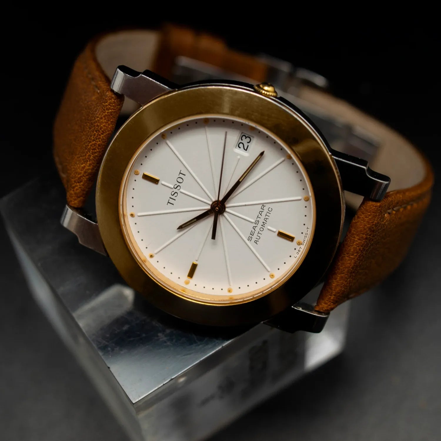Tissot Seastar Automatic Ref. L387, Cal. 2892 – front view