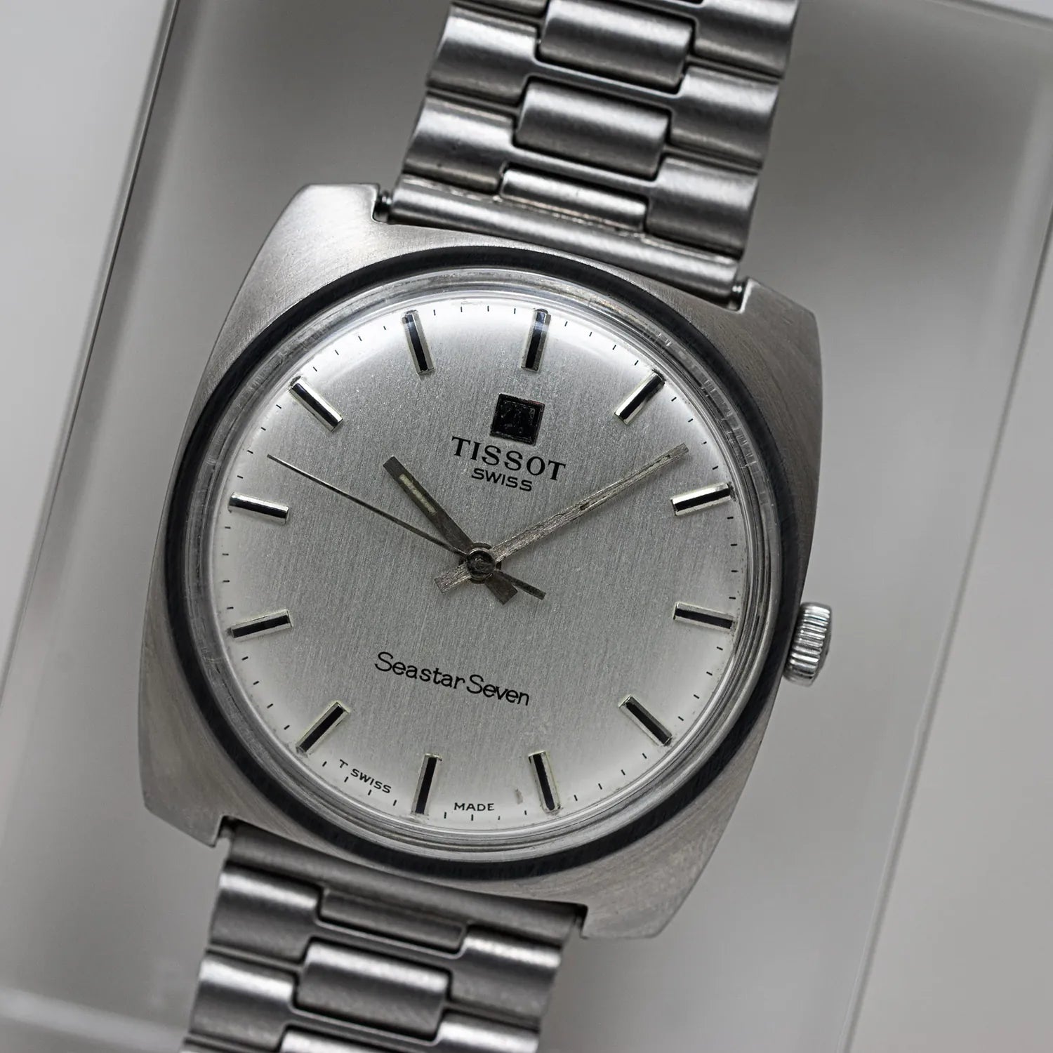 TISSOT Seastar Seven 自動巻き腕時計 A3008 Tissot Seastar Seven, Cal. 784-1, Men's Dress Watch