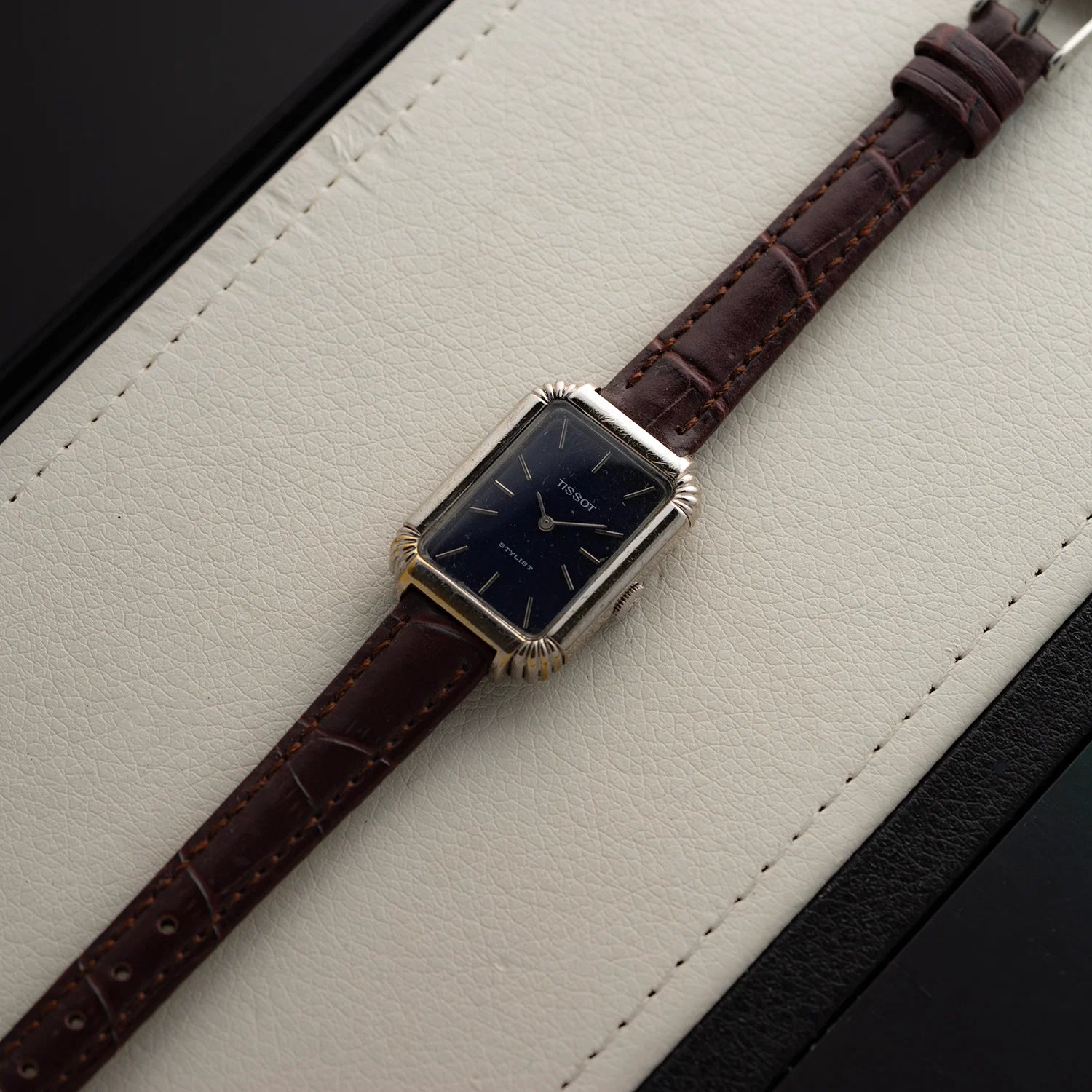 Tissot Stylist, Women’s Manual Wind Vintage Watch, 1976 Top view
