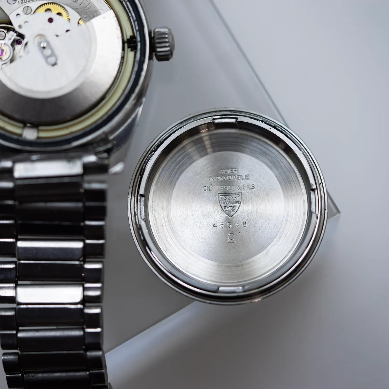 Tissot T12 Automatic Ref. 46558, Cal. 794 – back case