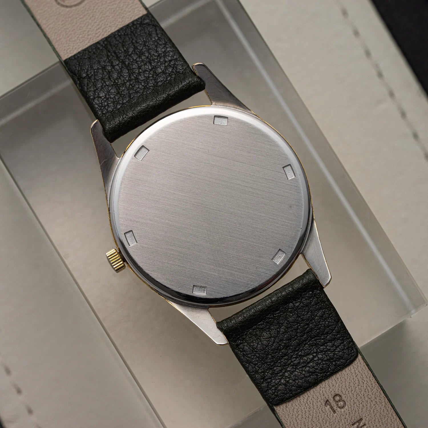 Zenith, Cal. 2532C, Men’s Manual Wind Vintage Watch, 1966 Caseback