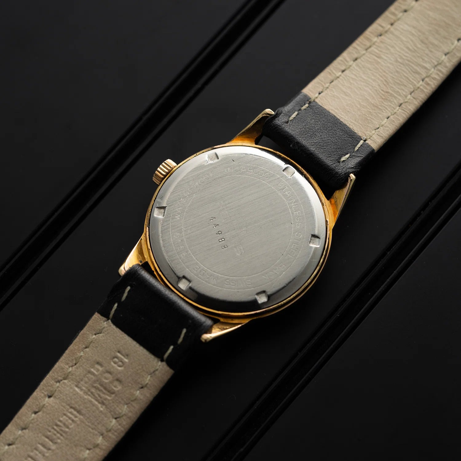 Fortis, Ref. 6158, Cal. AS 1703, Men’s Manual Wind Caseback