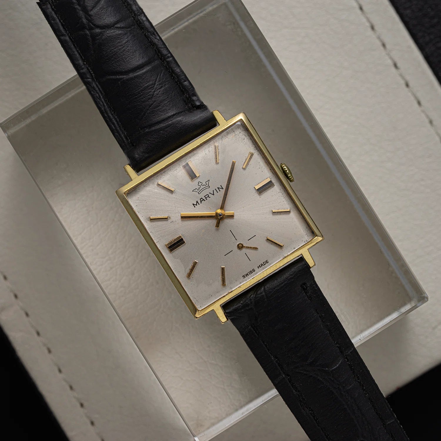 Marvin Square, Cal. 525, Men’s Manual Wind Vintage Watch, 1971