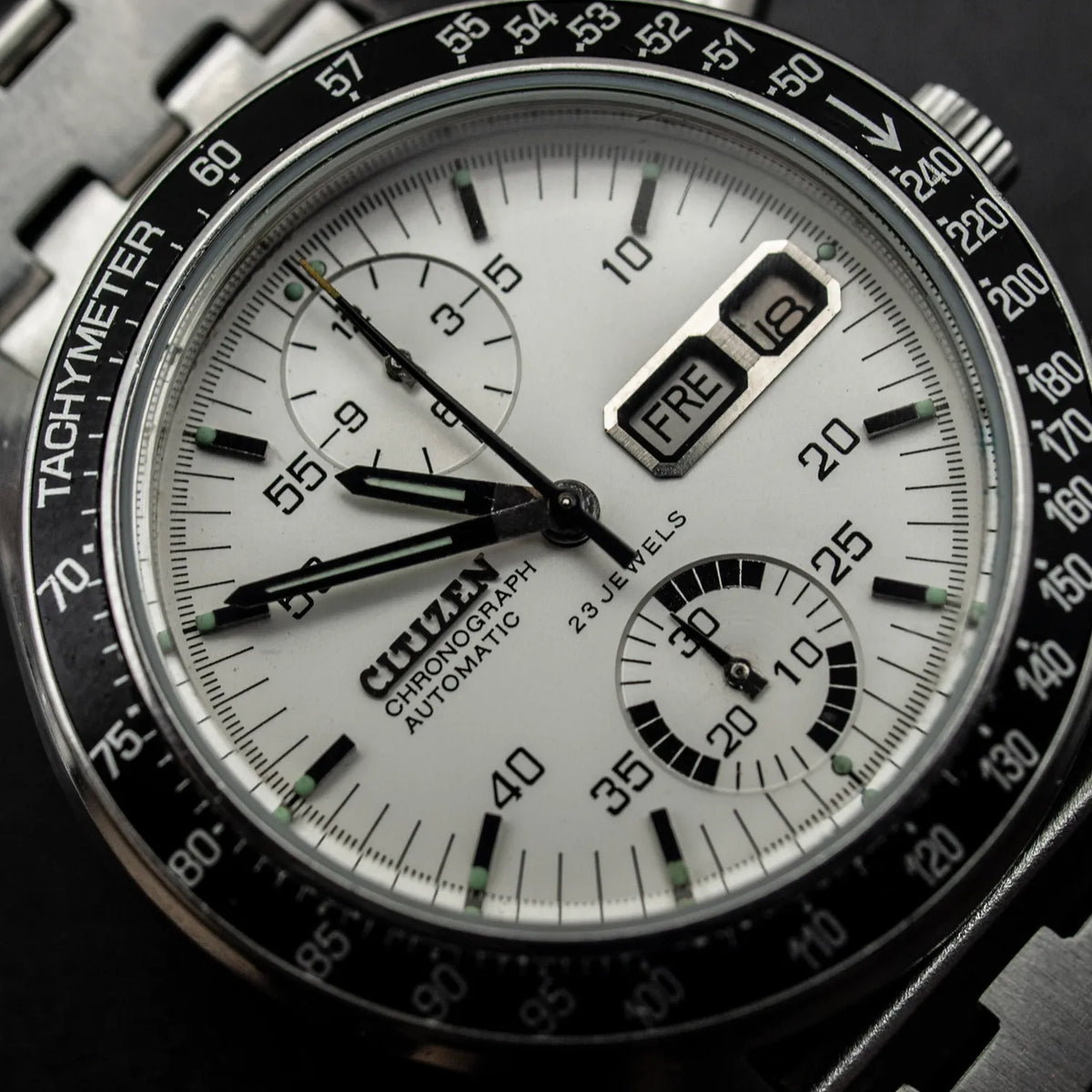 Citizen Chronograph Speedy Ref. 67-9313, Cal. 8110A – clasp detail