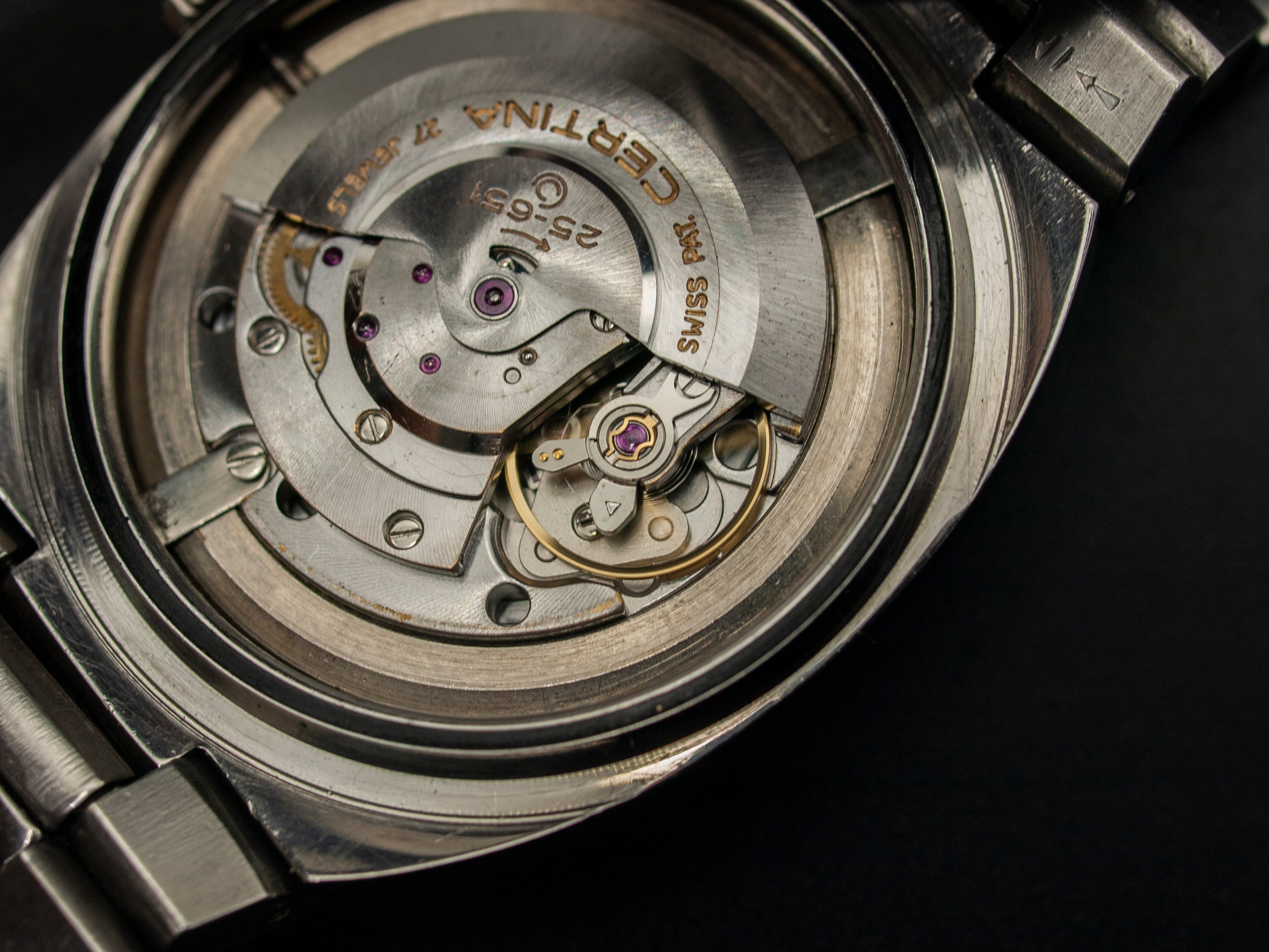 Certina Blue Ribbon Automatic Cal. 25-651 – dial close-up