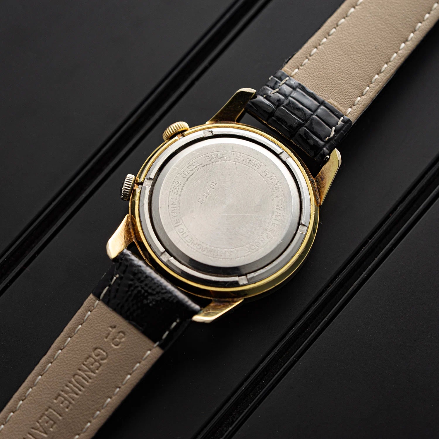 Angelus Datalarm, Ref. 10/11B, Cal. AS 1568N, Men’s Watch, 1958