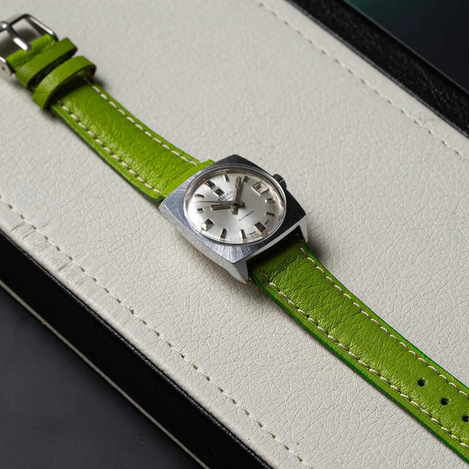 Atlantic AS1783 Automatic Women's Watch case side view