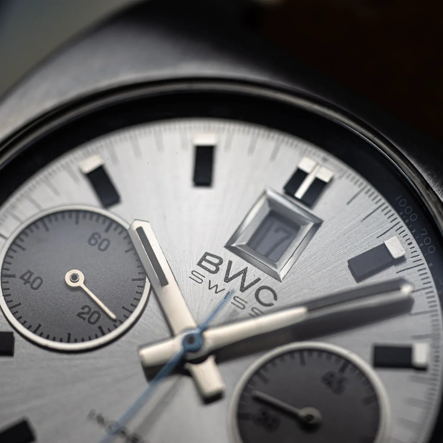 BWC Vintage Chronograph Cal. Landeron 187 – back case
