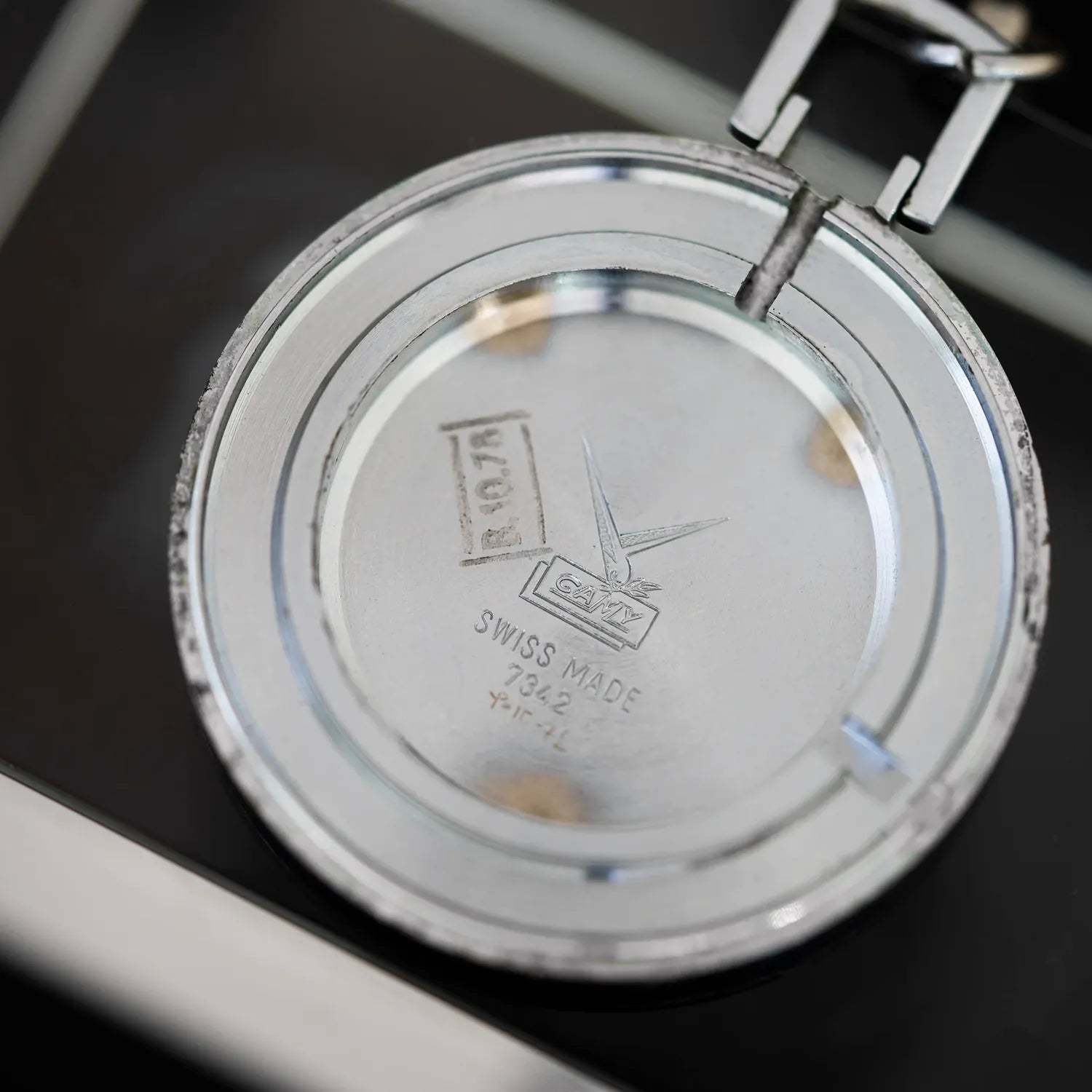 Camy Pocket Watch Ref. 7342 Cal. FHF ST 96-4 – side view