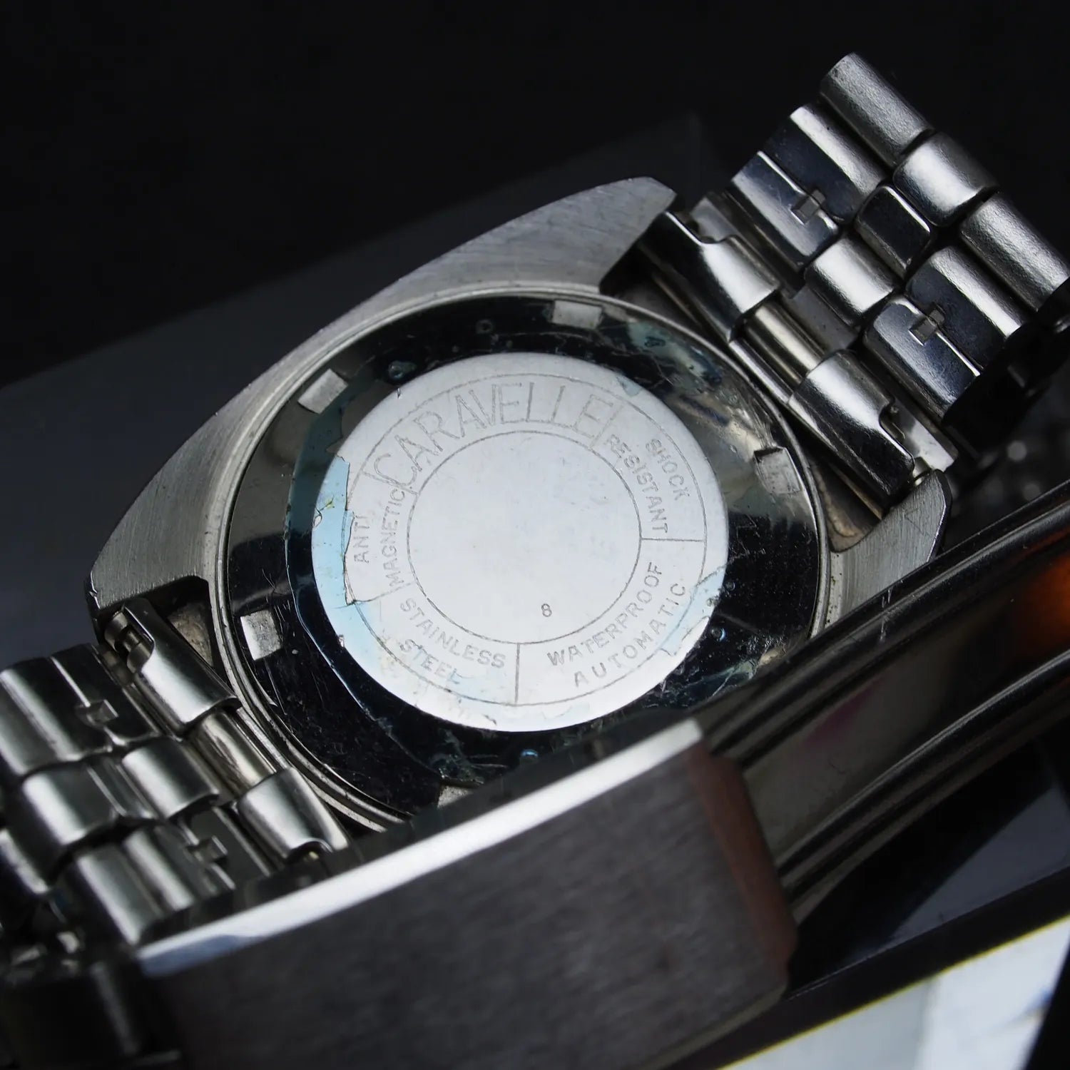 Caravelle Super Waterproof Diver Automatic – side view alternative angle