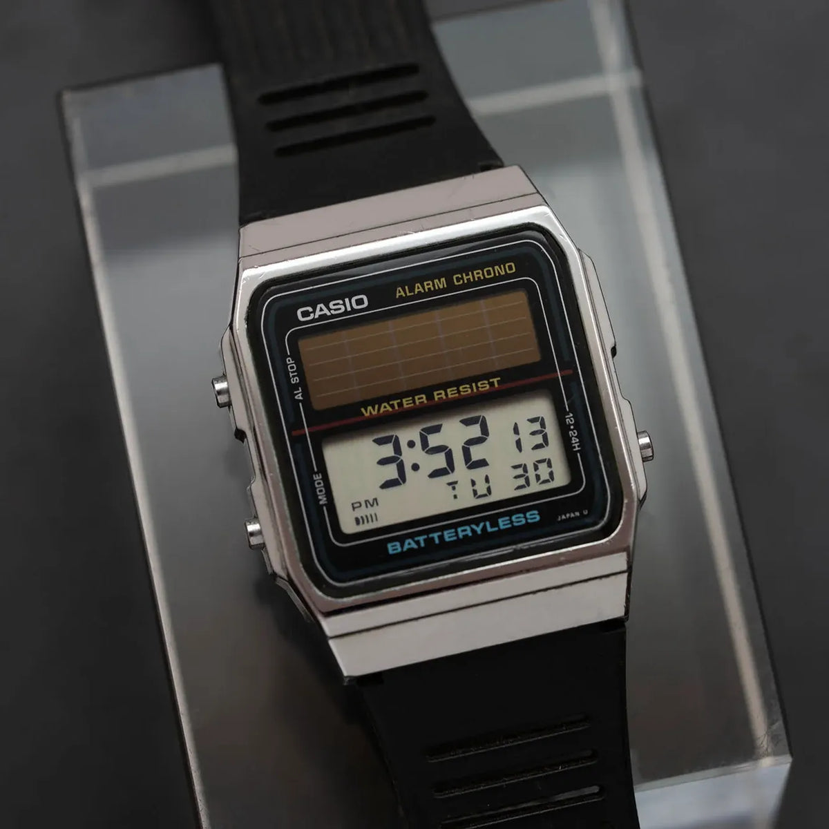 CASIO カシオ 80's ソーラーデジタル AL-180 CASIO AL-180 80s “Old CASIO”チープカシオ ソーラー JAPAN 日本製